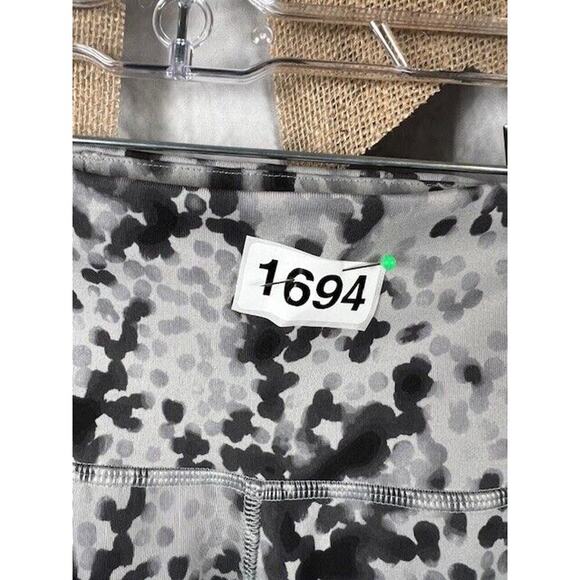 Adidas TechFit Medium Compression Climalite Gray & Black Print Leggings Size S - Picture 8 of 8